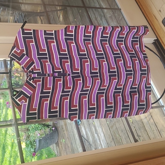 Kate Spade NY Florence Broadhurst Milan 100% Silk Sleeveless Sz. 10 Blouse - Picture 5 of 11